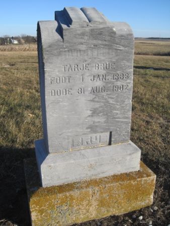 BRUE, TARJE - Worth County, Iowa | TARJE BRUE 