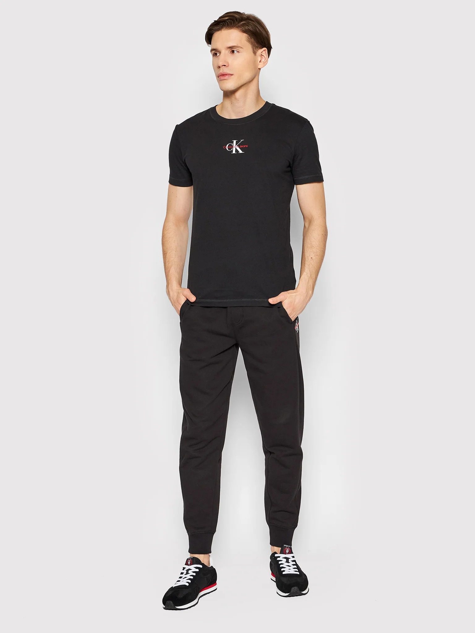 T-shirt In Cotone Biologico Slim - CALVIN KLEIN - JPD Fashion