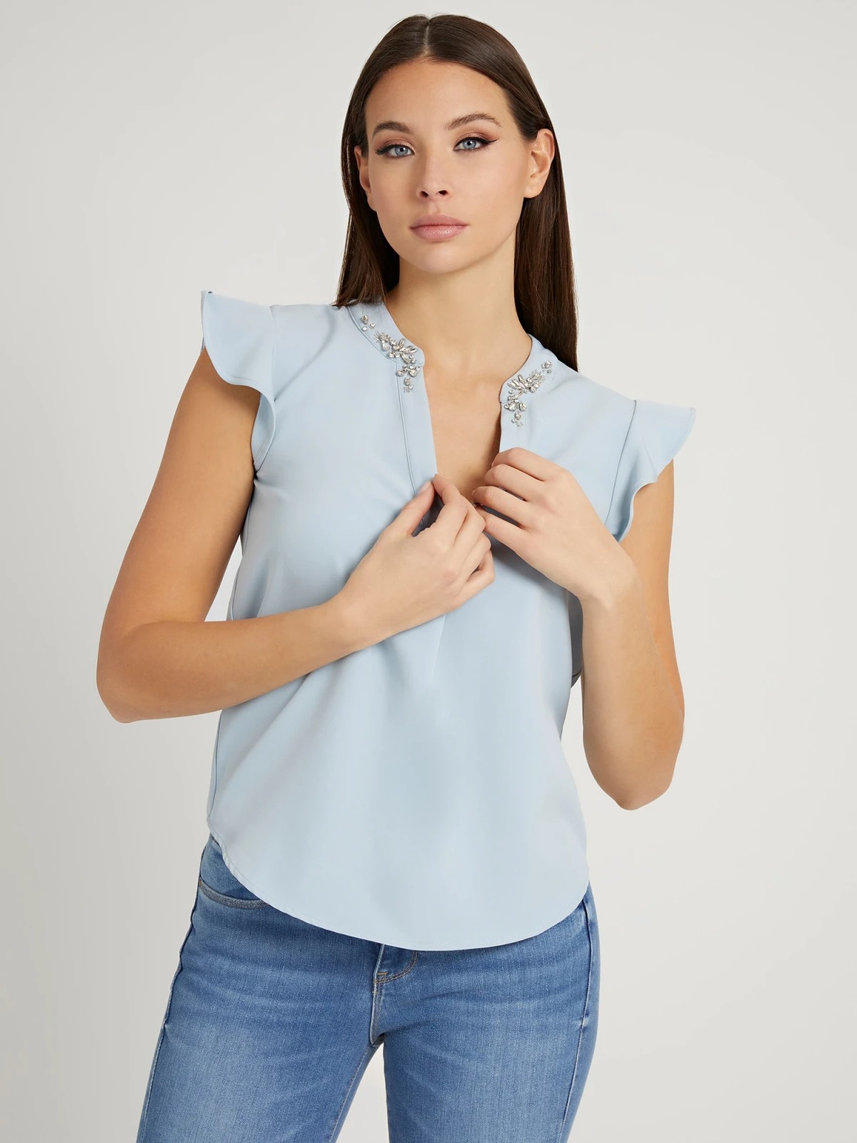ss mattea top - GUESS - JPD Fashion