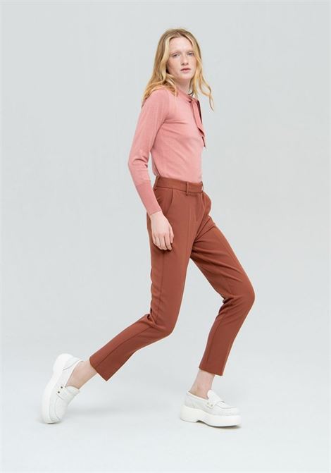 PANTALONE CHINO FRACOMINA | Pantalone | FS22WV4002W42901L66 BRANDY