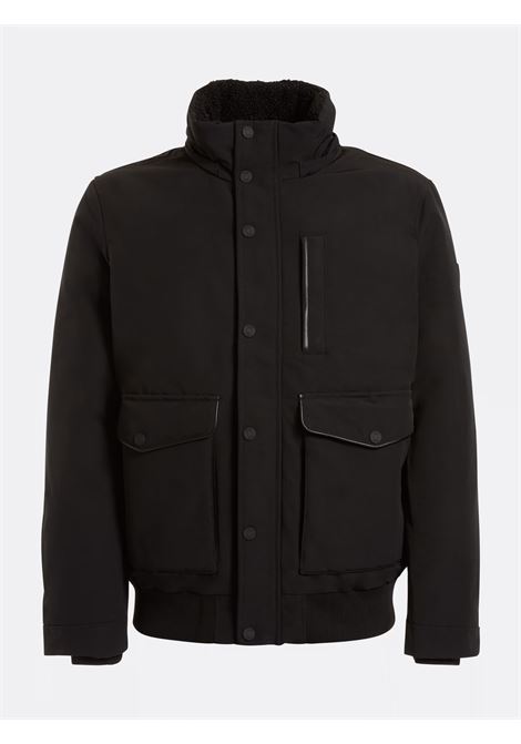 Bomber in vero piumino GUESS | Giubbini | M2BL44 WEZJ2JBLK