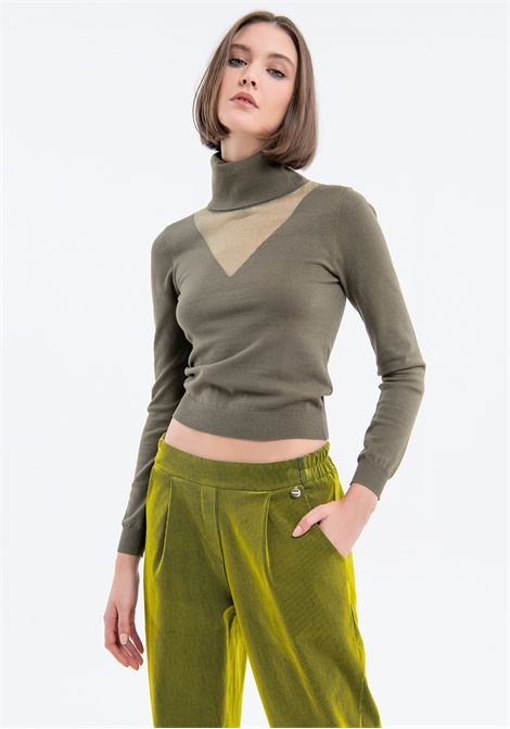  FRACOMINA | sweters | FJ23WT7007K51801813 OLIVE