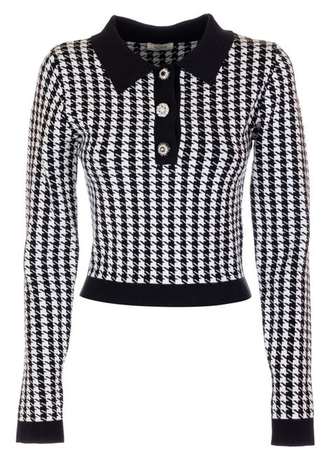  FRACOMINA | sweters | FR23WT7015K502F8054 BLACKCREAM