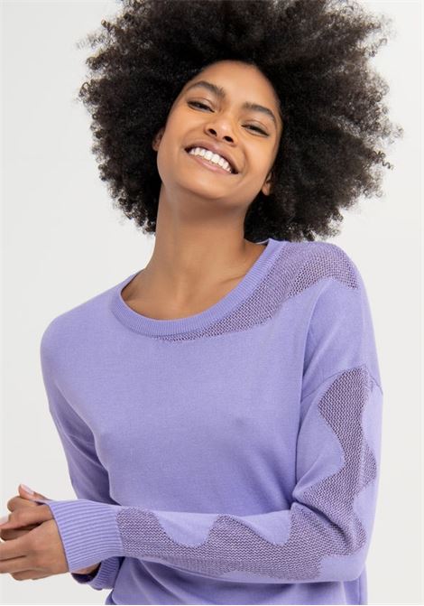  FRACOMINA | sweters | FS23WT7009K416Q7185 LILAC