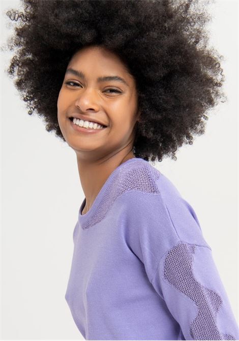  FRACOMINA | sweters | FS23WT7009K416Q7185 LILAC