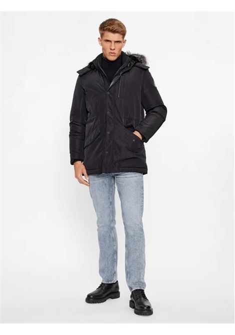 Parka in vero piumino GUESS | Giubbini | M3BL20 WFOW2JBLK