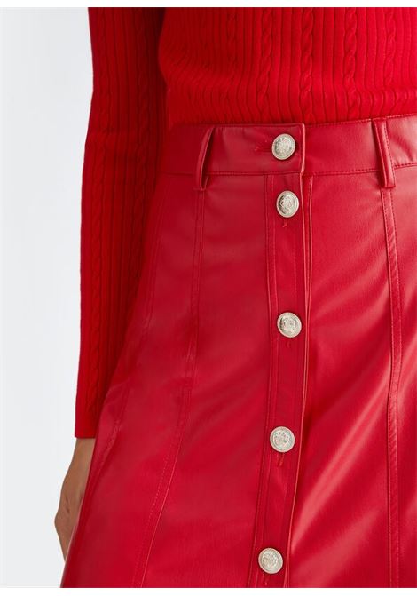 Minigonna in tessuto spalmato LIU JO | Gonne | MF3234E039291757