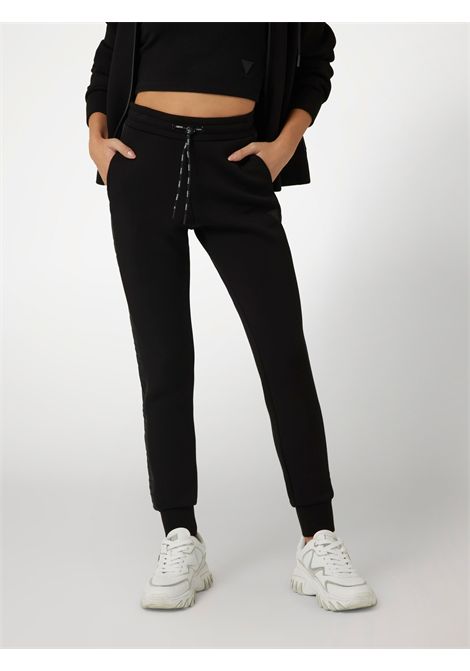 Jogger in misto viscosa GUESS ATHLEISURE | Pantalone | V2YB18 K7UW2JBLK