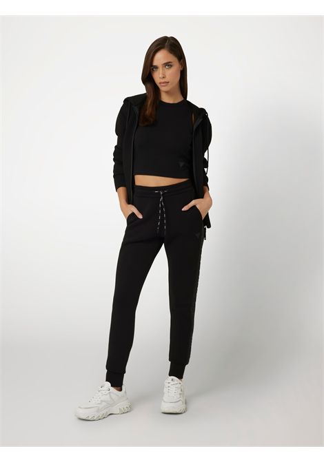 Jogger in misto viscosa GUESS ATHLEISURE | Pantalone | V2YB18 K7UW2JBLK