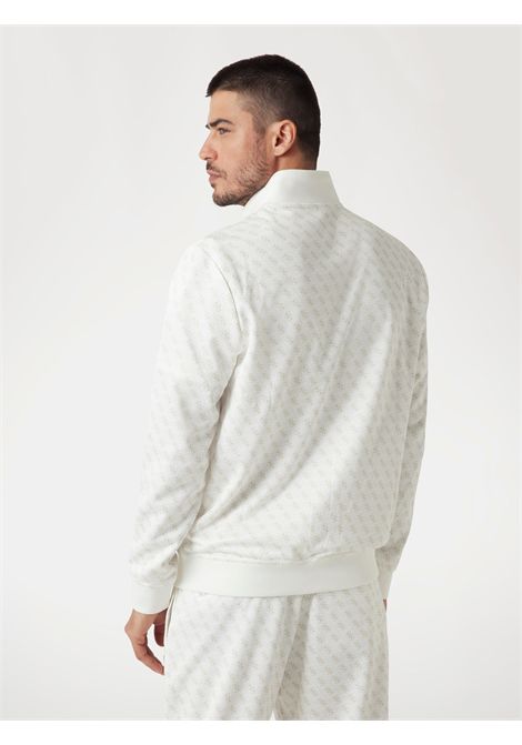 Felpa logo all over GUESS ATHLEISURE | Felpe | Z2BQ06 FL04QP05N