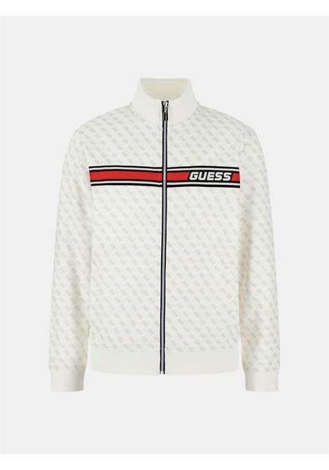Felpa logo all over GUESS ATHLEISURE | Felpe | Z2BQ06 FL04QP05N