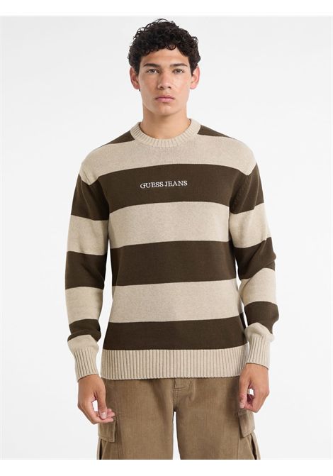 maglione in cotone GUESS JEANS | Maglie | M4BR37 Z3HM1S19I