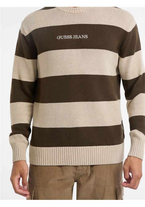 maglione in cotone GUESS JEANS | Maglie | M4BR37 Z3HM1S19I