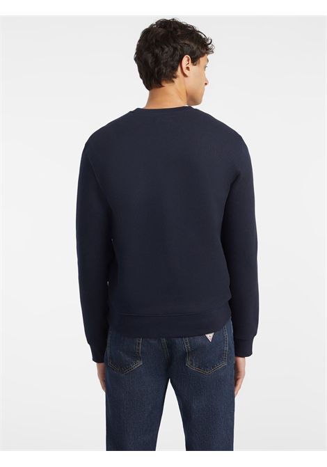 Felpa vestibilità slim ricamata GUESS JEANS | Maglie | M4YQ19 K9V31A71W