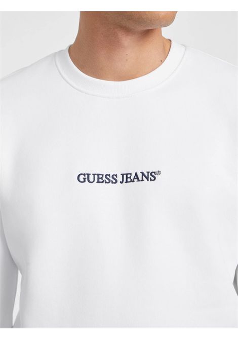 Felpa vestibilità slim ricamata GUESS JEANS | Maglie | M4YQ19 K9V31G011