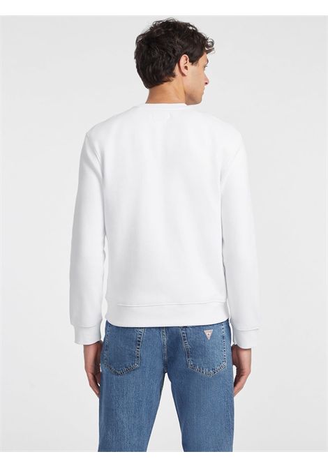 Felpa vestibilità slim ricamata GUESS JEANS | Maglie | M4YQ19 K9V31G011