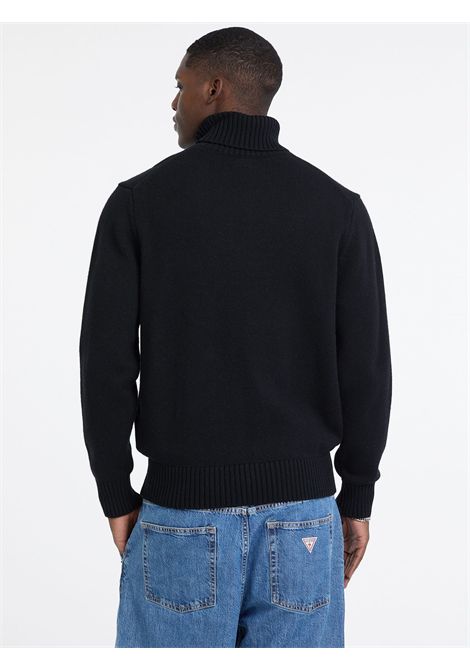 Maglione in misto lana GUESS JEANS | Maglie | M5BR58 Z0561JBLK