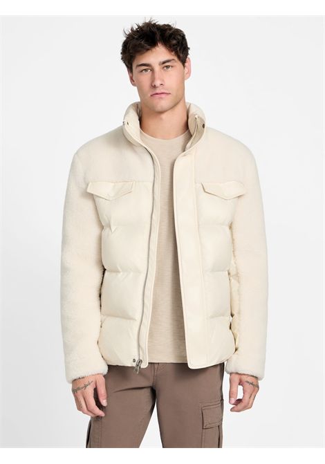 mix puffa shearling jacket GUESS | Giubbini | M5BL0M W3910G1CV