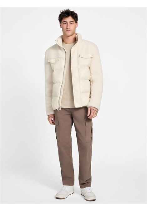 mix puffa shearling jacket GUESS | Giubbini | M5BL0M W3910G1CV