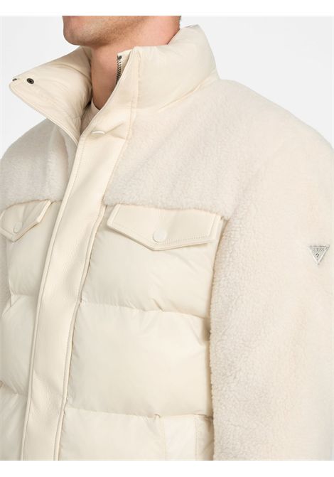 mix puffa shearling jacket GUESS | Giubbini | M5BL0M W3910G1CV
