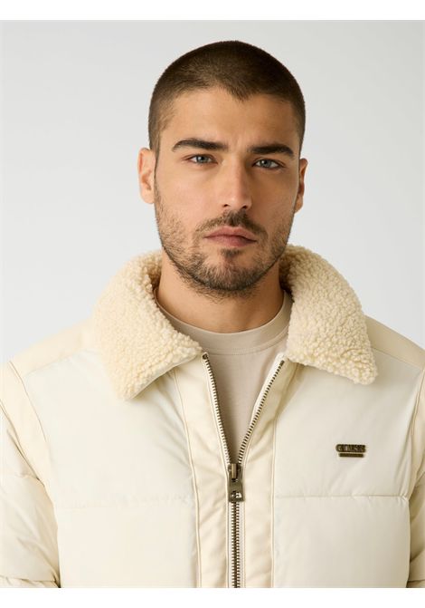 Giacca piumino in tela GUESS | Giubbini | M5BL2C W2762G1CV