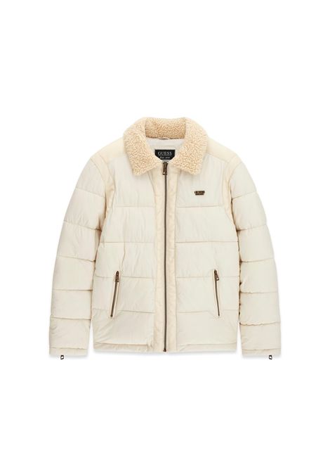 Giacca piumino in tela GUESS | Giubbini | M5BL2C W2762G1CV