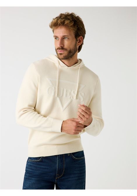 Maglione cappuccio e logo GUESS | Pantalone | M5BR18 Z0470G1CV