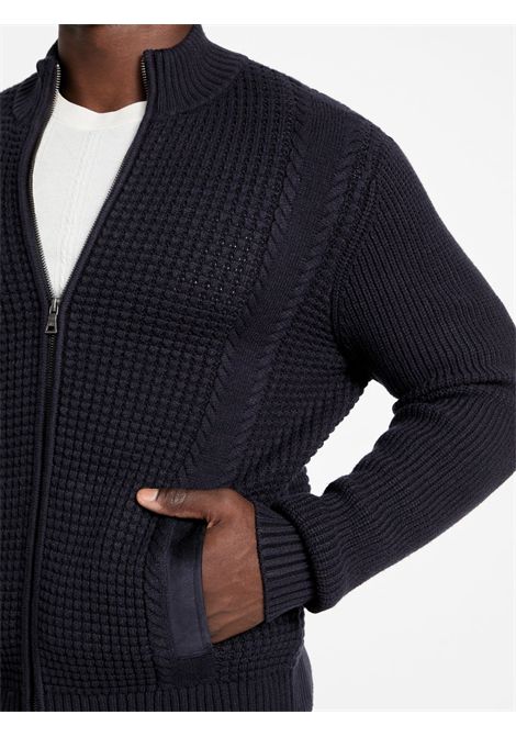 Cardigan full zip Regular Fit GUESS | Maglie | M5BR40 Z2ZK2JBLK
