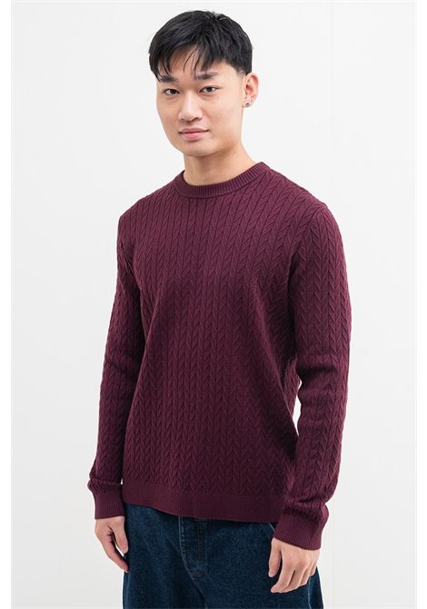 maglioncino girocollo con trama spigata GUESS | Maglie | M5BR41 Z2ZK2RGP