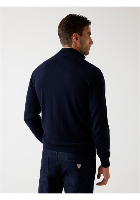 Cardigan con zip in lana GUESS | Maglie | M5RR38 Z3LZ0G7V2