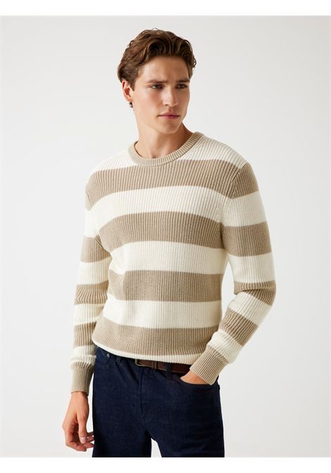 Maglione a costine e a righe GUESS | Maglie | M5YR05 Z3OD0S94G