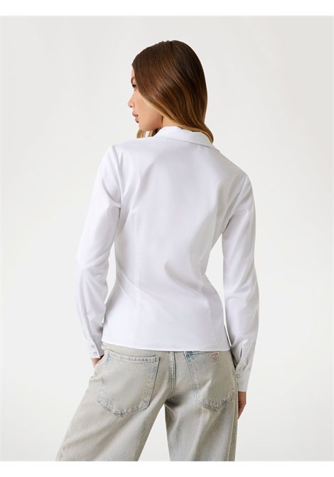 Camicia classica a taglio slim GUESS | Camicie | W2YH41 WAF10G011
