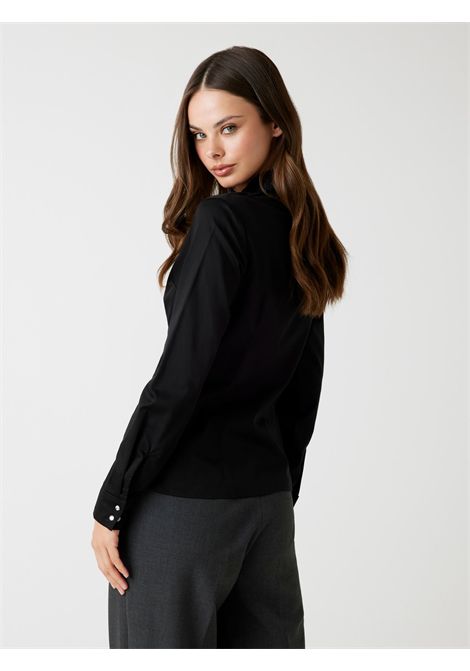 Camicia classica a taglio slim GUESS | Camicie | W2YH41 WAF10JBLK