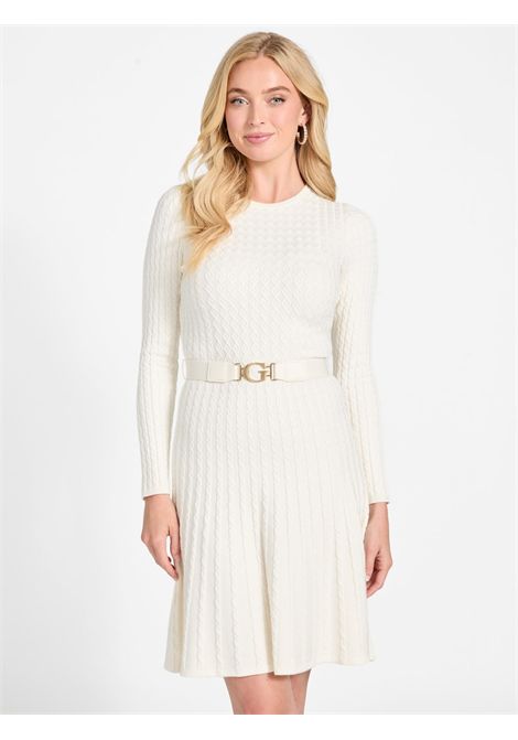 Vestito in maglia a trecce GUESS | Abiti | W5BK68 Z2YJ2G1O6