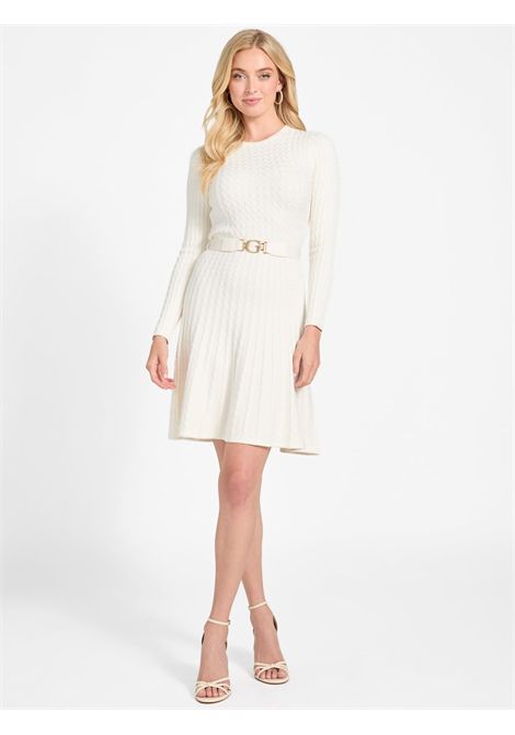 Vestito in maglia a trecce GUESS | Abiti | W5BK68 Z2YJ2G1O6
