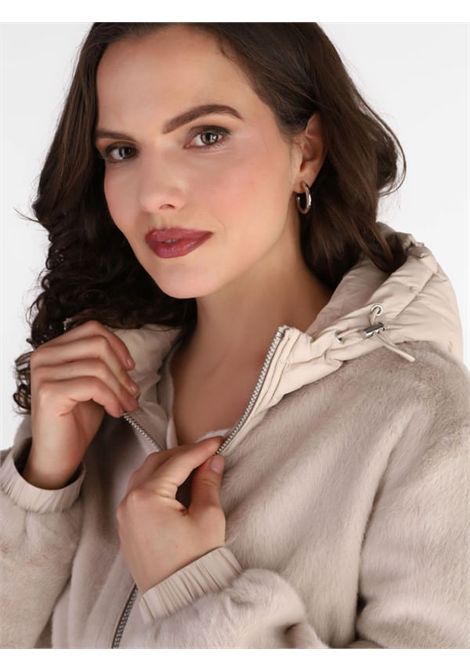 ginevra fauxfur mix nylonjkt GUESS | Giubbini | W5BL70 W3850F9OL