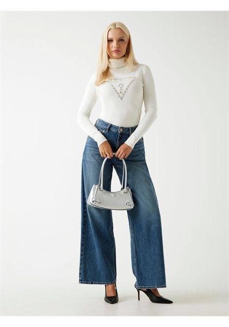 Maglione collo alto logo triangolo GUESS | Maglie | W5BR39 Z2NQ2G012