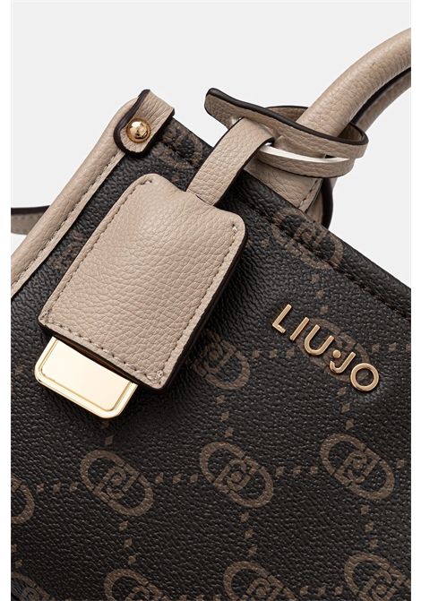 ecs xs tote LIU JO ACCESSORIES | Borse/Zaini | AF5102E066851308 NEUTRO