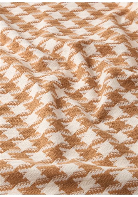 Stola pied de poule LIU JO SOFT ACCESSORIES | Cappelli/Sciarpe | 2F5041 T0300 STOLAM9763 CAMMELLO/PIED DE POU