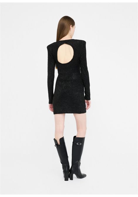 Abito in maglia con spalline imbottite LIU JO | Abiti | MF5236MA10RA3836