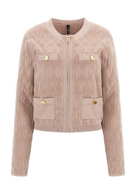 adele logochenille jacketswt MARCIANO | Maglie | 5BGR06 5661ZF1AX