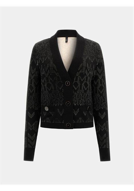 Cardigan con logo Marciano MARCIANO | Maglie | 5YGR06 5877ZFJAB