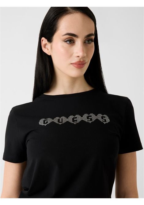 lunita cn ss t-shirt GUESS ATHLEISURE | T-shirt | V6YI08 K4689JBLK