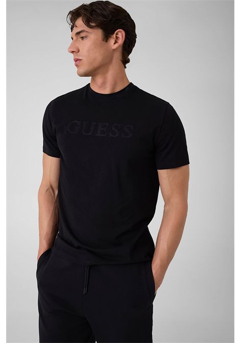 T-shirt con logo ricamato GUESS ATHLEISURE | T-shirt | Z6YI17 K4968JBLK