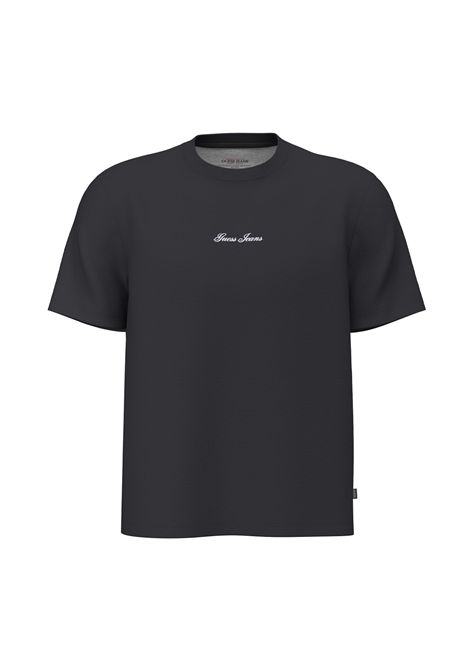 T-shirt con logo ricamato GUESS JEANS | T-shirt | M6YP09 K4177JBLK