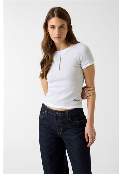 Doppio top in maglia GUESS JEANS | W6YP07 K3685H91N