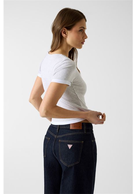 Doppio top in maglia GUESS JEANS | Maglie | W6YP07 K3685H91N