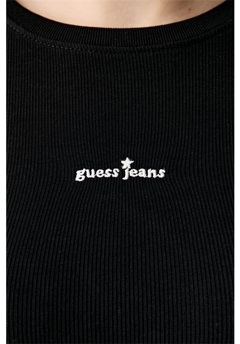 top embro GUESS JEANS | Maglie | W6YP14 K3821JBLK