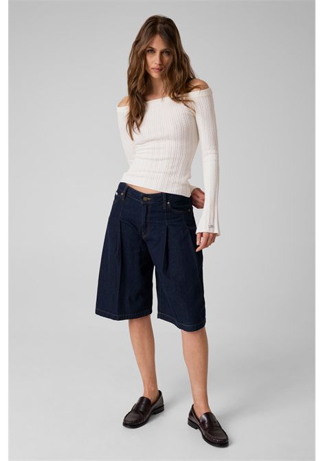 Maglione off-shoulder GUESS JEANS | Maglie | W6YR07 Z0863G293