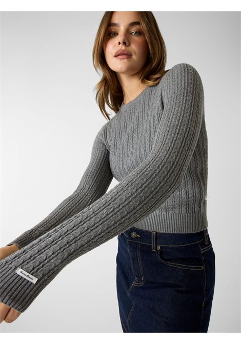 maglione da donna con viscosa GUESS JEANS | Maglie | W6YR41 Z1102H91E